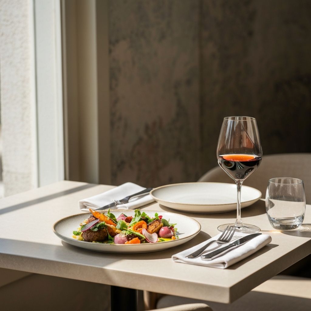 Måltid på restaurang